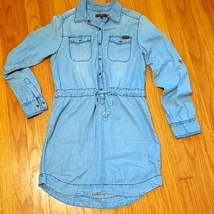 7FAM Denim Tencel Dress